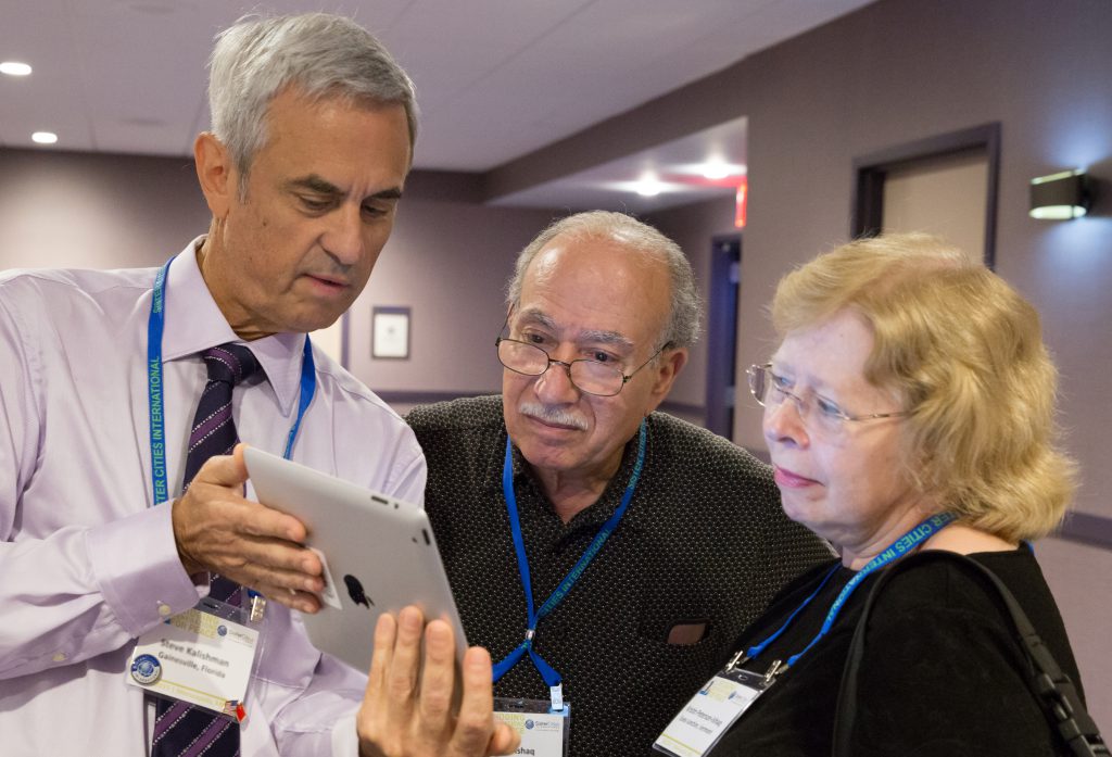 Members of the SCI Network connect at the annual conference